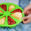 Triangle Silicone Cake Pan Pastry Muffin Pizza Baking Tray Mould 4