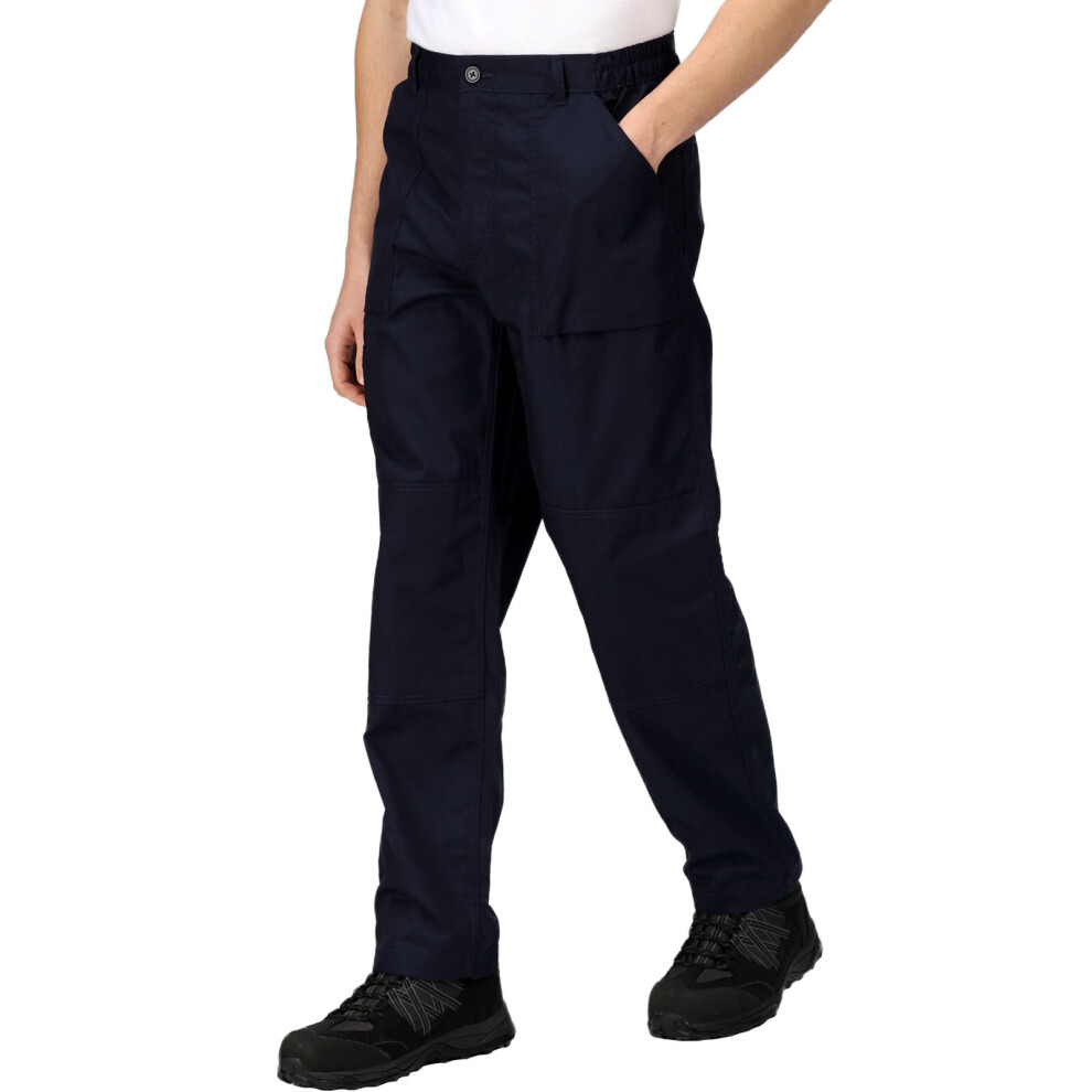 Regatta (28, Navy) Professional Mens New Cargo Multi Pockets Work Workwear Trousers Blue,Multicoloured
