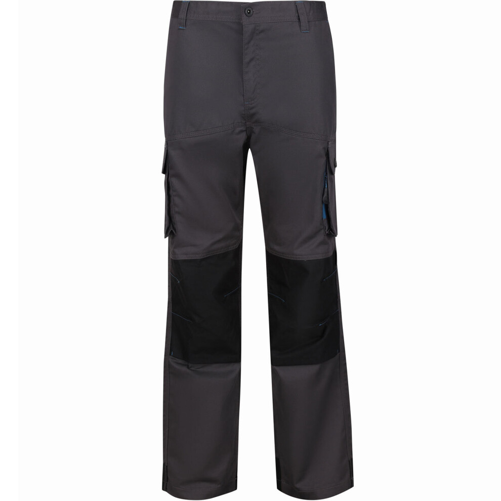 Regatta (36, Iron) Professional Mens Heroic Multi Pockets Work Workwear Pants Trousers