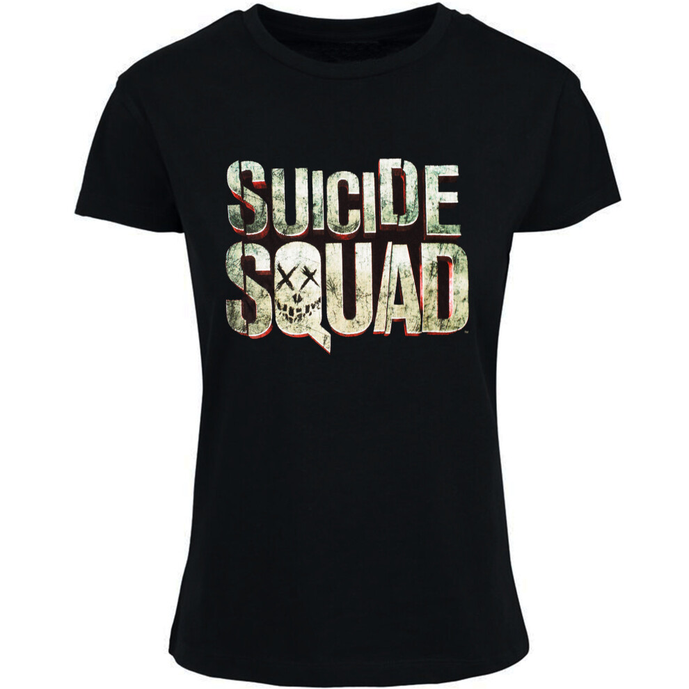 DC Comics "Suicide Squad" Women's T-Shirt [Small] Black