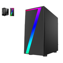 Fast Gaming PC Computer Intel Core i5 8GB RAM 120GB SSD+500GB HDD W10 - Refurbished
