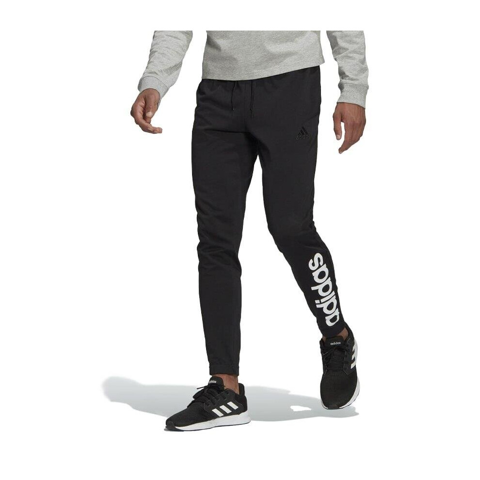 (  GK8897-M) Adidas Essentials French Terry Pants Black