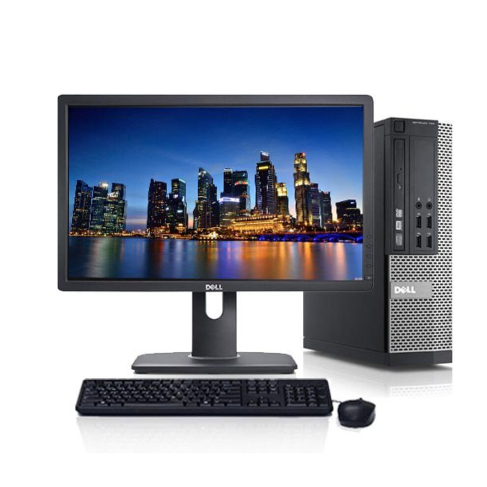 Fcs Full Dell Quad Core I5 Desktop Pc Tower Computer Windows 10 8Gb Ram 1Tb Hdd