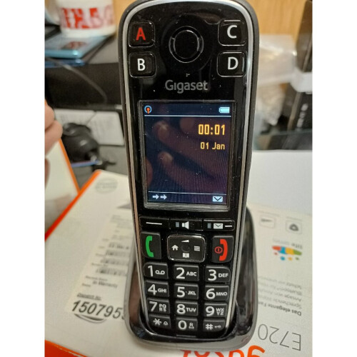 Gigaset E720 schwarz 1