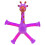 (  Purple) Telescopic Suction Cup Giraffe Toy Stretch Decompress Novel Educational 1