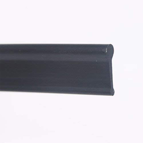 NES Home 1200mm Black Soft Rubber Shower Door Seal for Folding Bath Screen 1