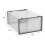 Living And Home (Grey) 12x Stackable Shoe Storage Box Organiser 4