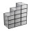Living And Home (Black) 12x Stackable Shoe Storage Box Organiser 3