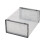 Living And Home (Grey) 12x Stackable Shoe Storage Box Organiser 5