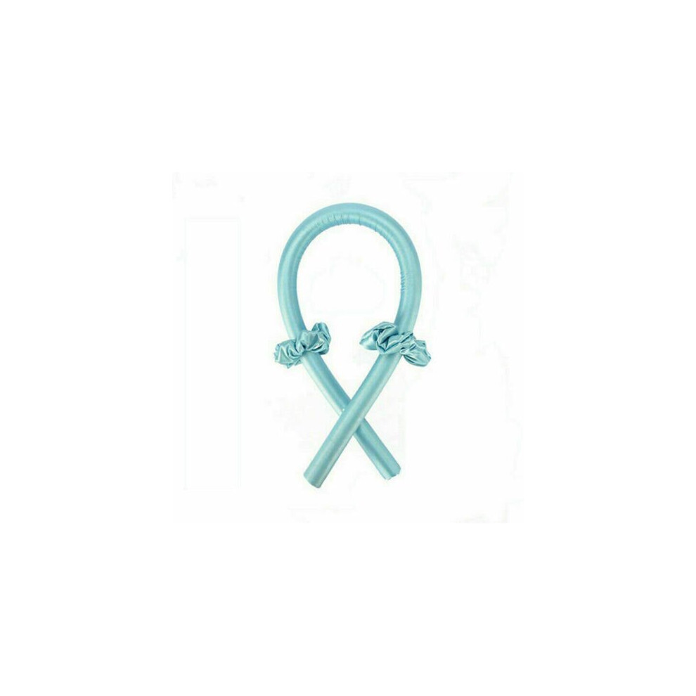 Srj Star Blue ( ) Heatless Curling Rod Headband Silk Lazy Curler Hair Sleeping Ribbon Hair Roller
