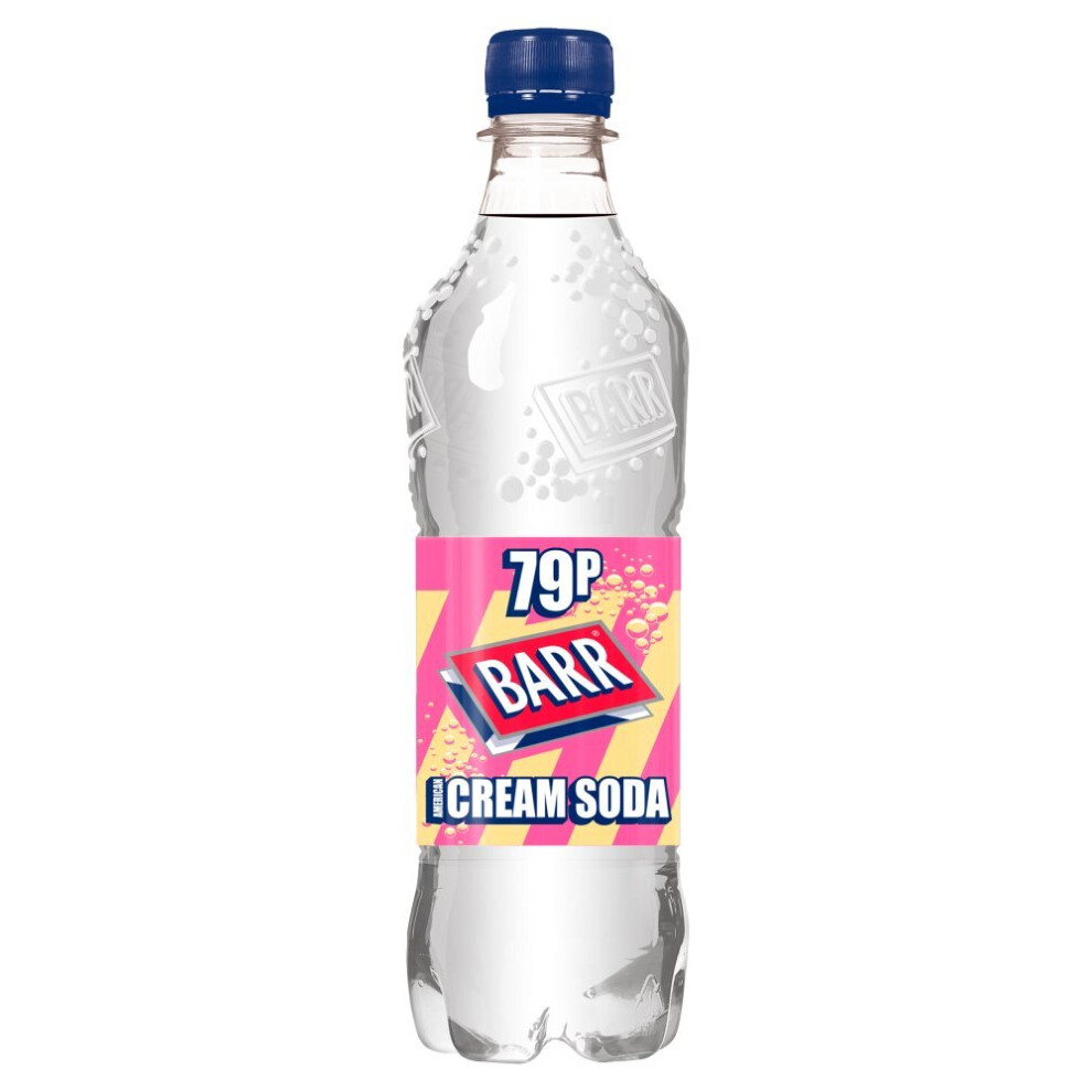 Barr American Cream Soda 500Ml (Pack Of 12)