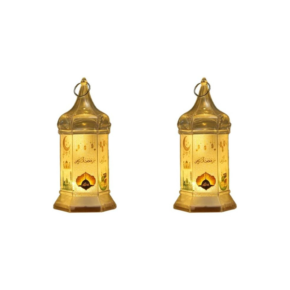 Fymnsi Ramadan Lantern, Ramadan Decorations For Home, Eid Mubarak Ramadan Led Lantern