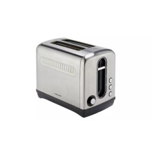 Cookworks Illuminated 2 Slice Toaster - Brushed S/Steel