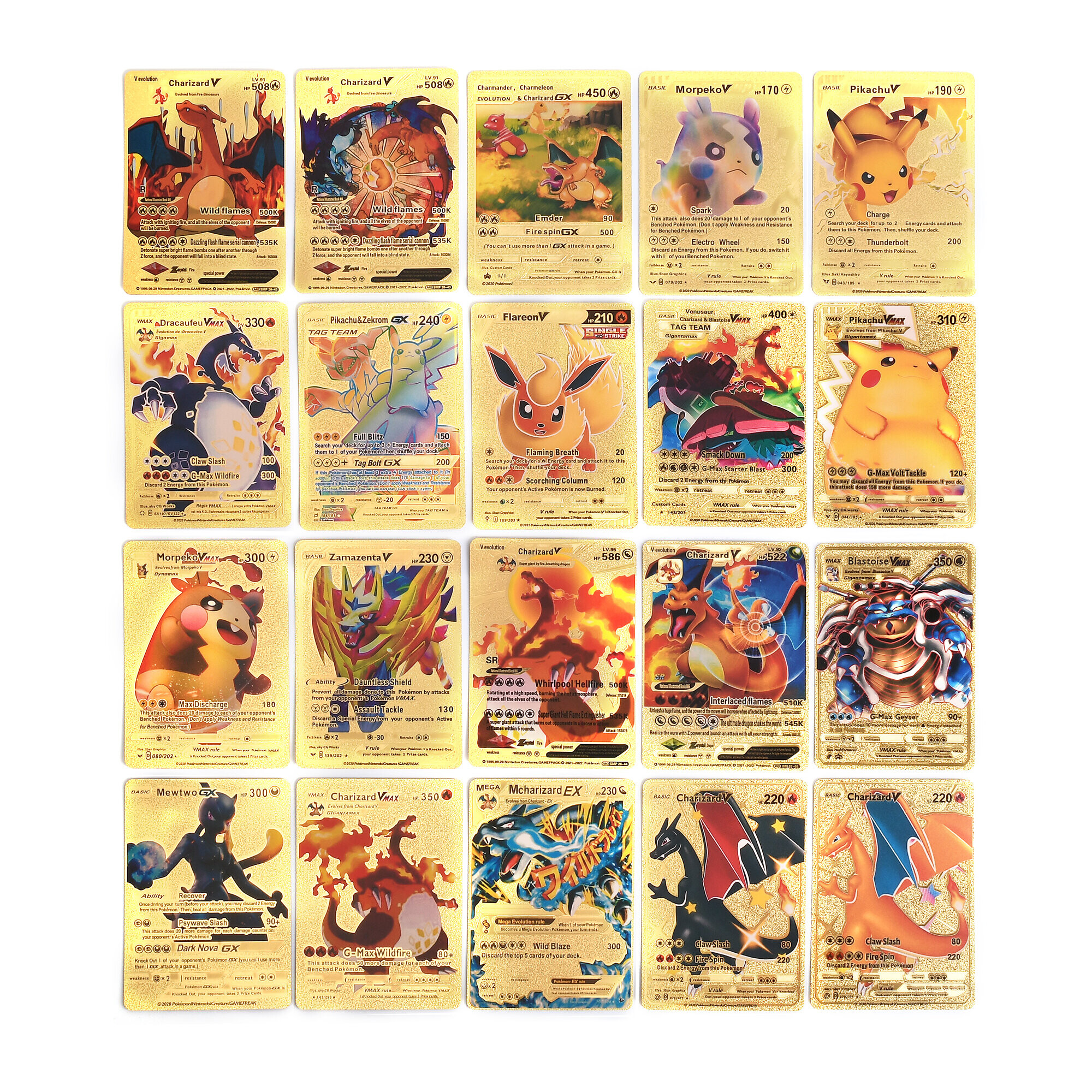 (Gold) Pokemon Card Set 55 pieces on OnBuy