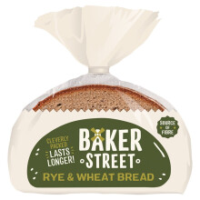 Baker Street Rye and Wheat Bread 500g (Pack of 1)