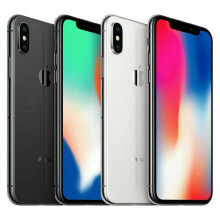(Silver, 64GB) Apple iPhone X (iPhone 10) 64GB 256GB - Excellent - Refurbished