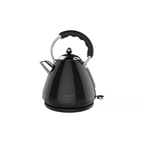 Cookworks Pyramid Kettle - Black