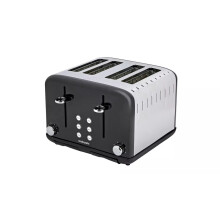 Cookworks Pyramid 4 Slice Toaster - Black