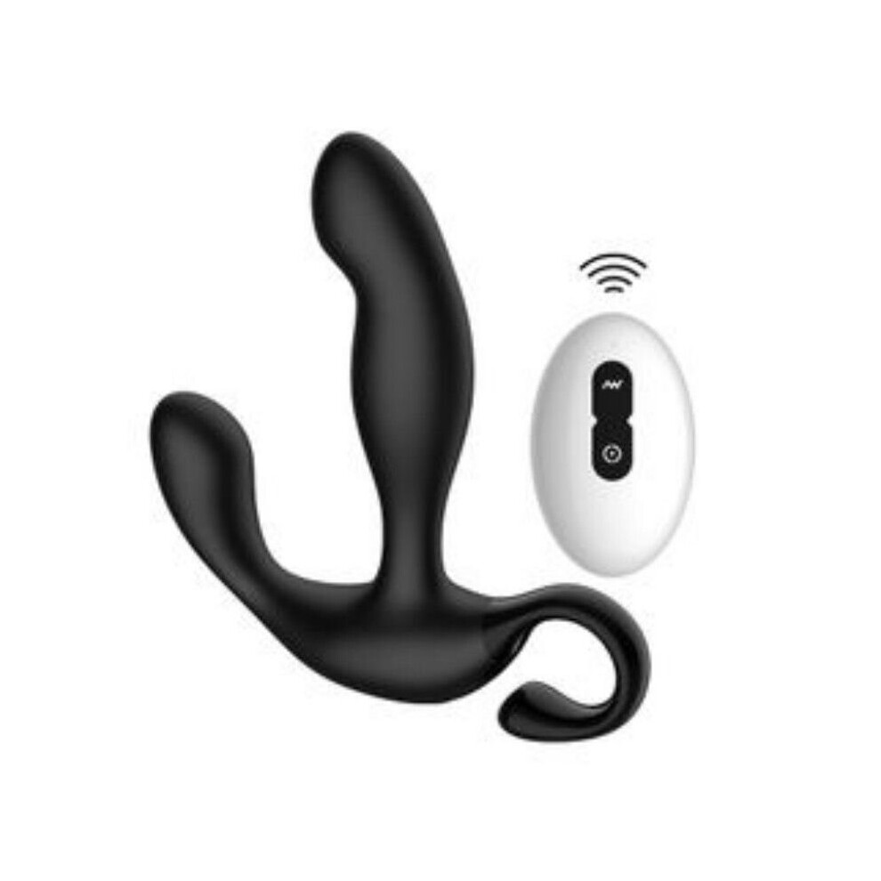 Prostate Massager Male Sex Toys Vibrator Toy with 10 Vibration Modes Remote Control Anal Butt Plug