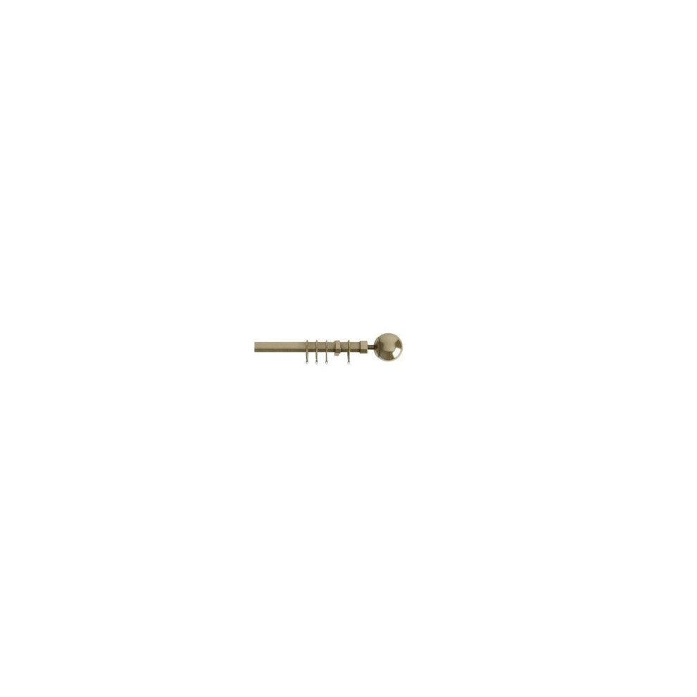 (120cm - 210cm, Antique Brass) Finesse Extendable Curtain Pole 22-25mm-image-OPC-PBF2QCM-NEW