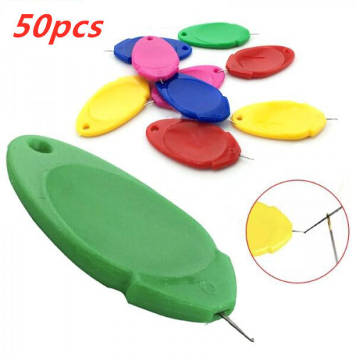 50pcs Easy Needle Threader Stitch Inserter Tool