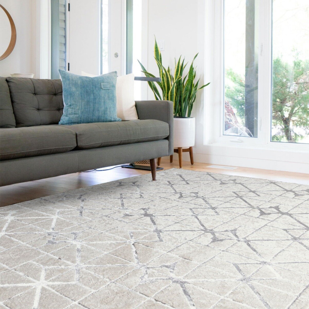 Aurora AU11 Lattice Rug by Asiatic - 80cm X 150 cm-image-OPC-PBF2QJF-NEW