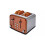 Cookworks Pyramid 4 Slice Toaster Copper Kitchen Decor 3