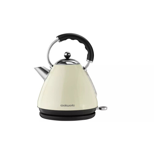 Cookworks Pyramid Kettle - Almond