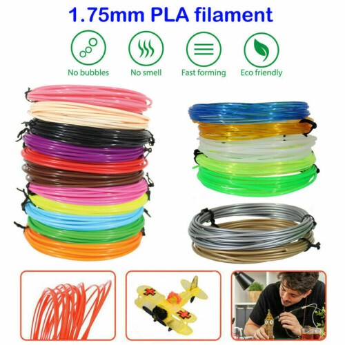 3D Pen Filament Refills Set PLA 1.75mm 3D Printer Filament Bundle 90m 1