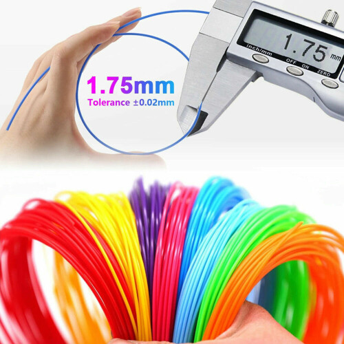 3D Pen Filament Refills Set PLA 1.75mm 3D Printer Filament Bundle 90m 2