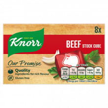 Knorr Stock Cubes Beef 8x10g ( Pack of 12 )