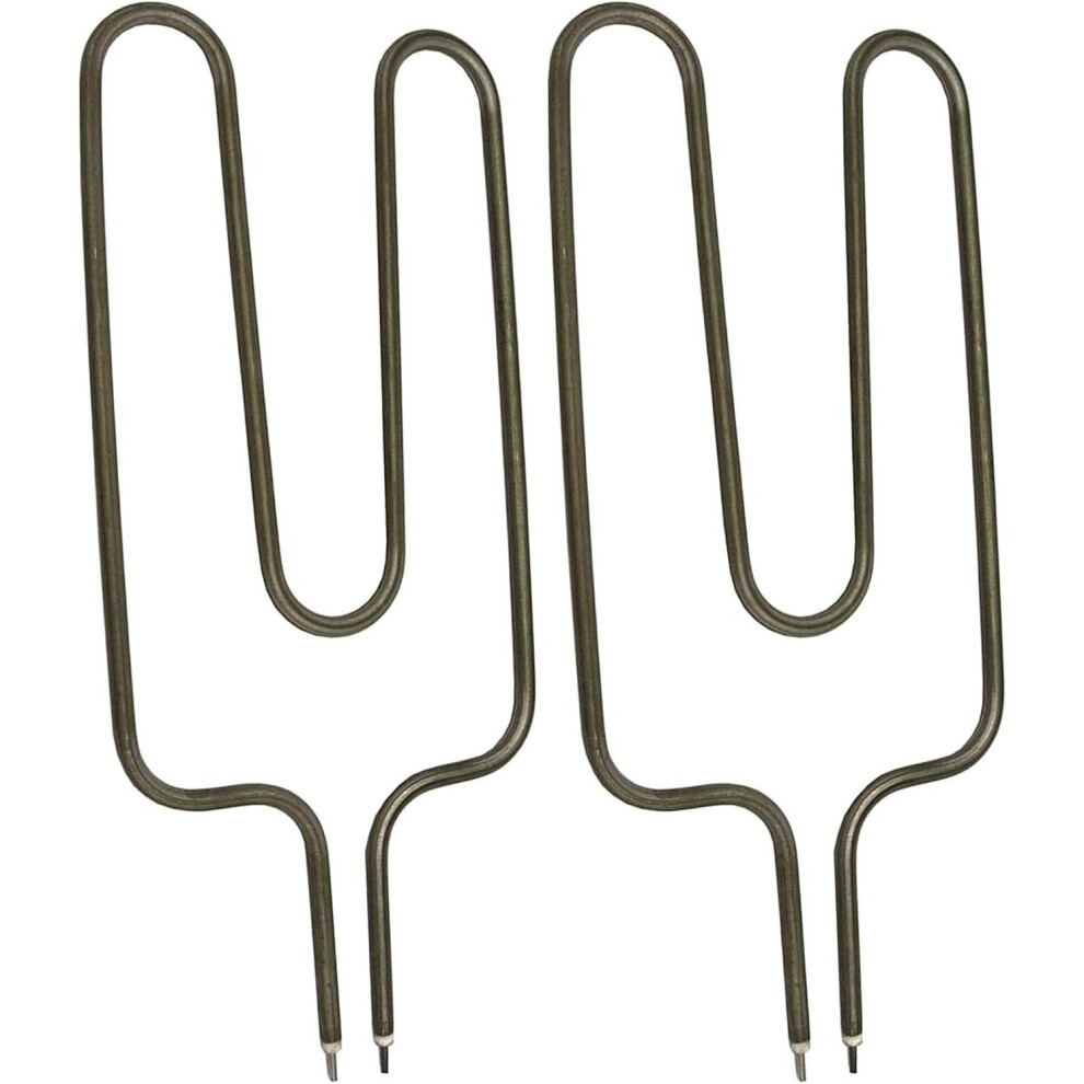 Spares2go Heater Elements For Dimplex Night Storage Heaters (850W, Short Pin, Pack Of 2)