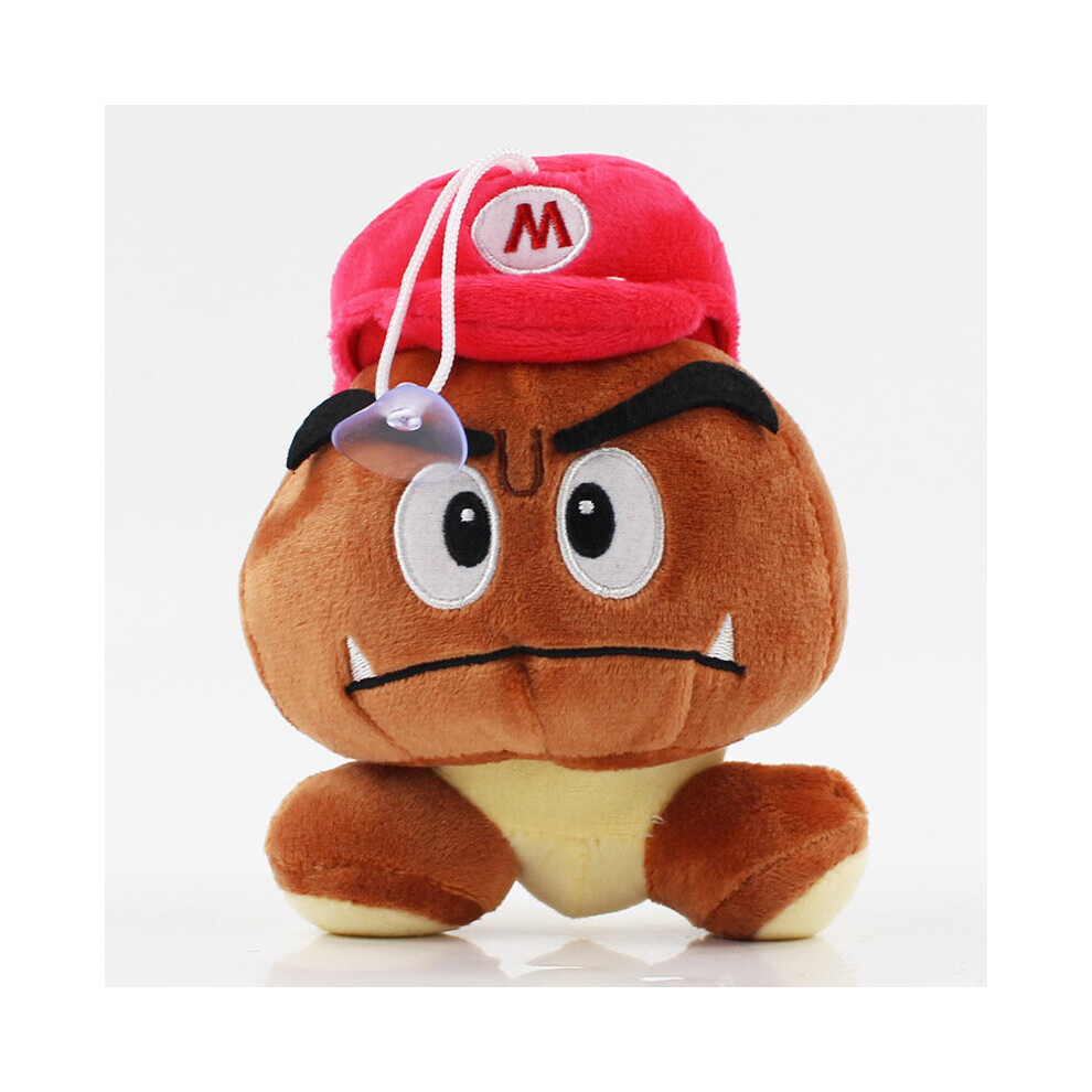 ( Hat) Super Mario Goomba Mushroom Stuffed Plushie Toys Red