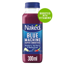 Naked Blue Machine Super Smoothie BlueGoji&Blackcurrant300ml(packof 8)