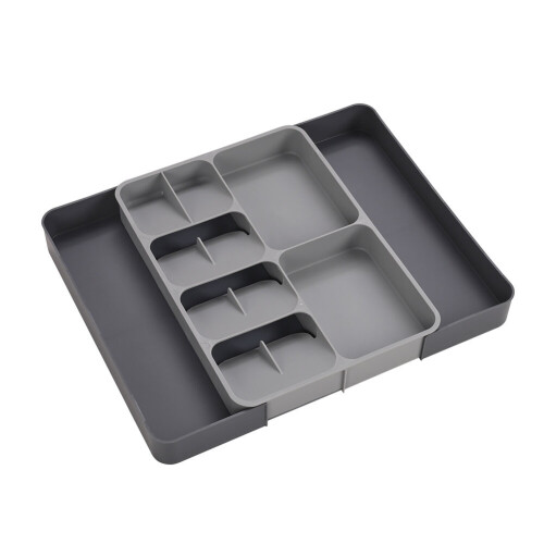 Living And Home Expandable 12 Compartment Cutlery Tray Drawer Organiser 2