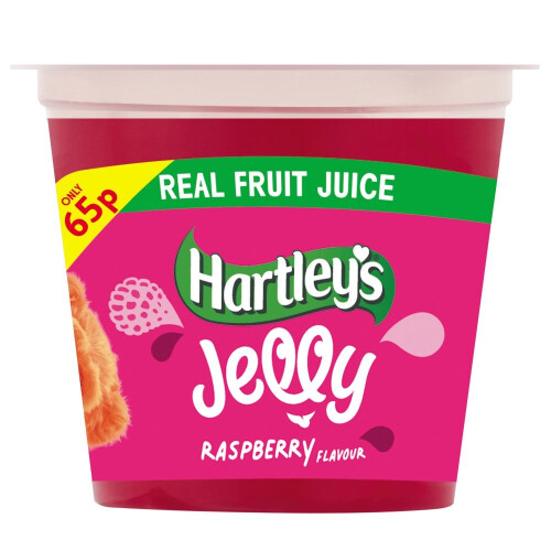 Hartley's Jelly Raspberry Flavour 125g (Pack of 12) 1