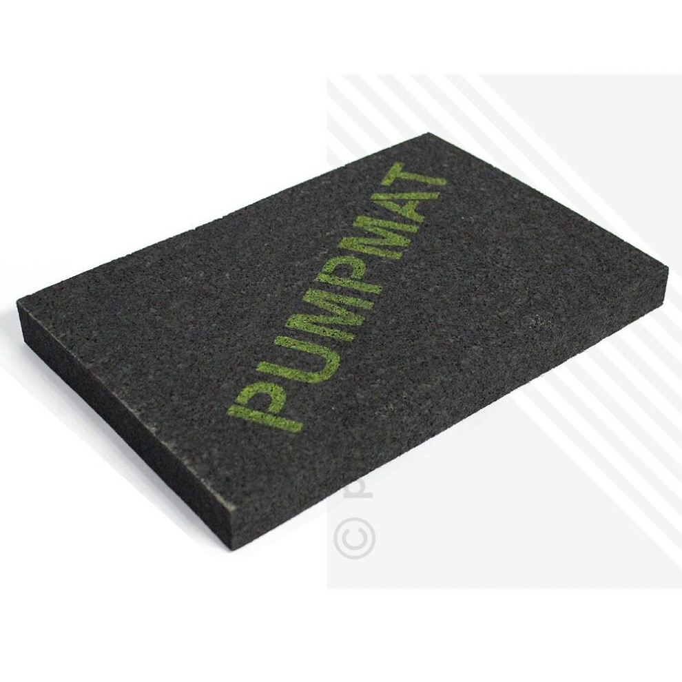 Pumpmat Shower Pump Anti Vibration Mat Noise Reducing Pad Salamander