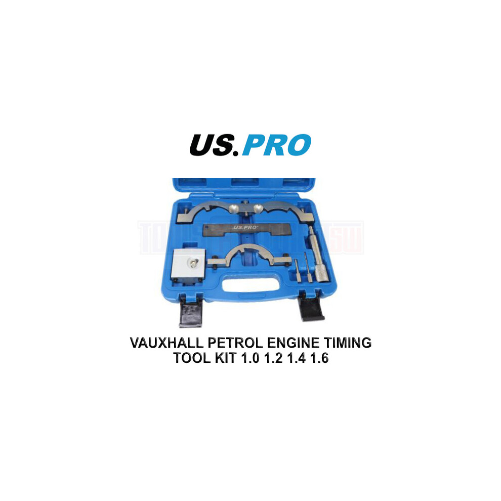 US PRO Tools Vauxhall Petrol Engine Timing Tool Kit 1.0 1.2 1.4 1.6 7159