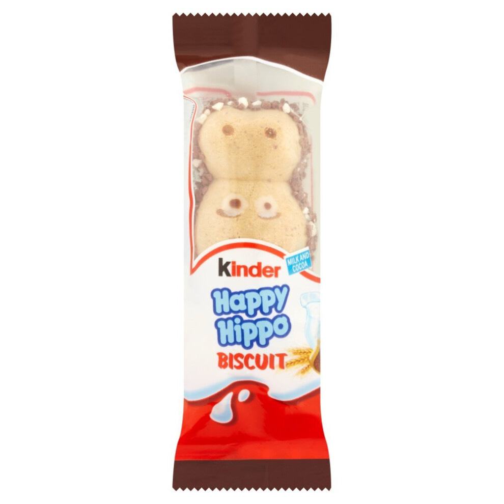 Kinder Happy Hippo Chocolate Biscuit 20.7g ( pack of 28 )