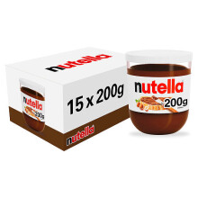 Nutella Hazelnut Spread 200g (Pack of 15)