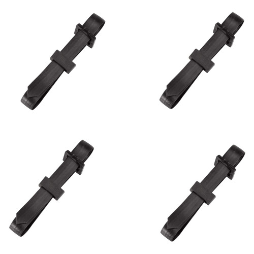 Smart Garden Products 4 Buckle Plant Ties Heavy Duty Rubber Adjustable Garden Support Flexi Strap