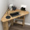 (Sapphire Oak) Gredos Computer Desk with Shelves 6