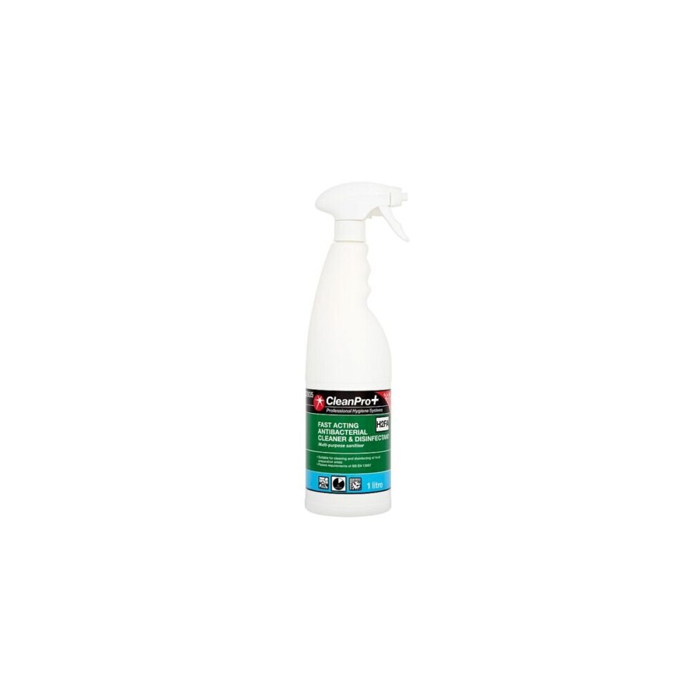 Clean Pro Antibacterial & Disinfectant Spray H2FA 1 Litre x 6