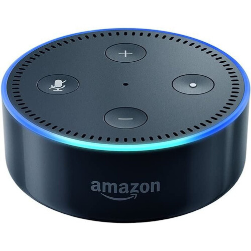 Refurbished Amazon Amazon Echo Dot 2nd Generation Alexa Smart Assistant - Black UNBOXED
