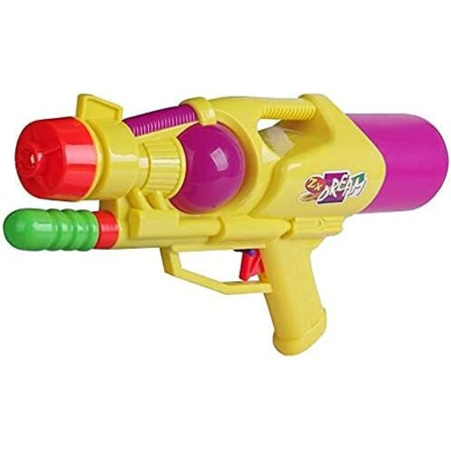 Kids Water Pump Action Powerful Super Soaker Spray Gun Garden Toy on OnBuy