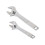 US PRO INDUSTRIAL 4PC Adjustable Wrench Spanner Set Sizes 6", 8", 10", and 12" 2305 3