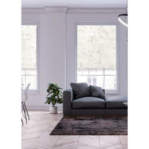 (Pearl, 120 cm Width x 165 cm Drop) VELVET CRUSHED ROLLER BLIND
