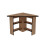 (Atlantic Pine - Black Band) Gredos Computer Desk with Shelves 1