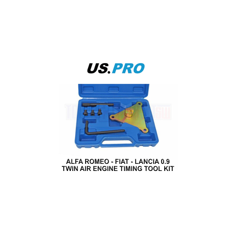 US PRO Tools Alfa Romeo, Fiat, Lancia 0.9 Twin Air Engine Timing Tool Kit 7161