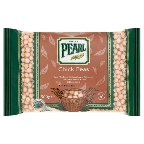White Pearl Chick Peas 500g (Pack of 10) 2